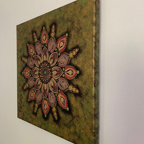 ⭐️NEW Original Hand Painted 12 x 12" Acrylic - Picture 8 of 11